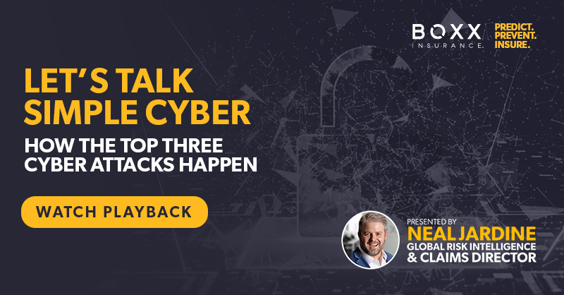 Let's Talk Simple Cyber | BOXX Insurance Inc.